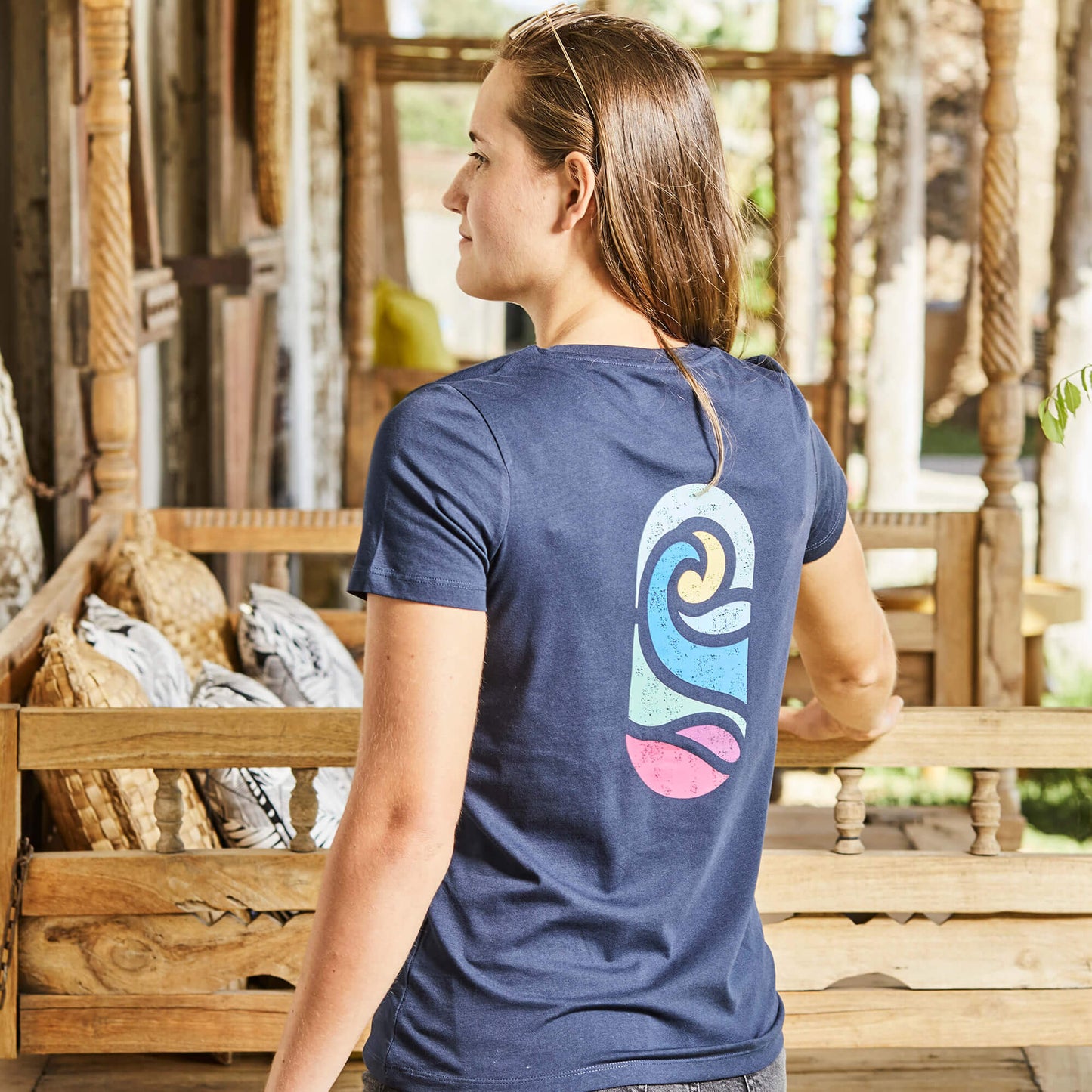 CAMISETA CHICA PÍLDORA SURFERA